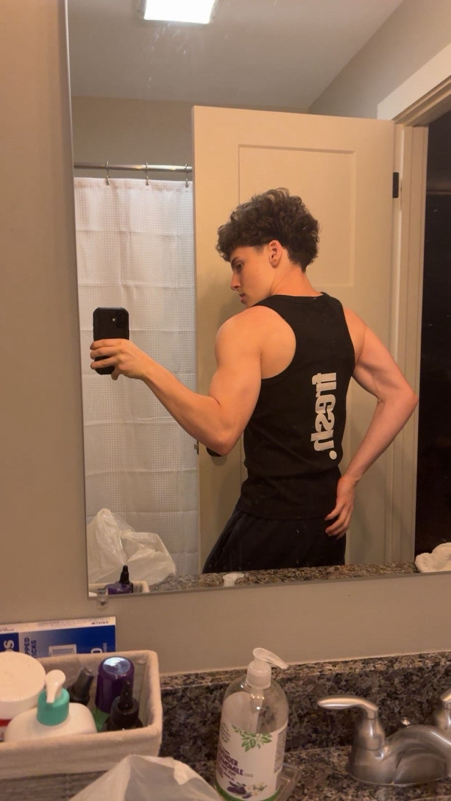 Black Fresh Tank
